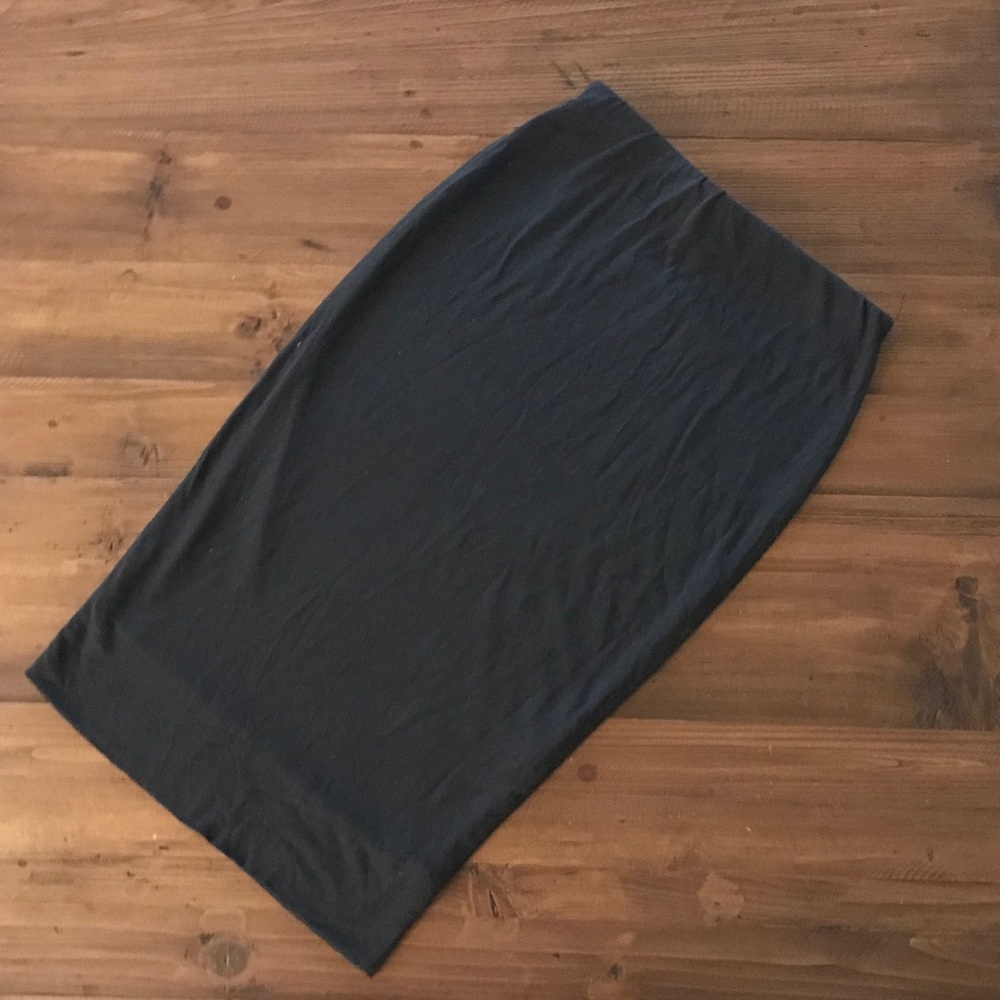 Stretch Pencil Skirt